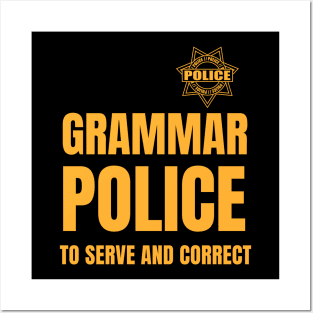 Group costume grammar police Posters and Art